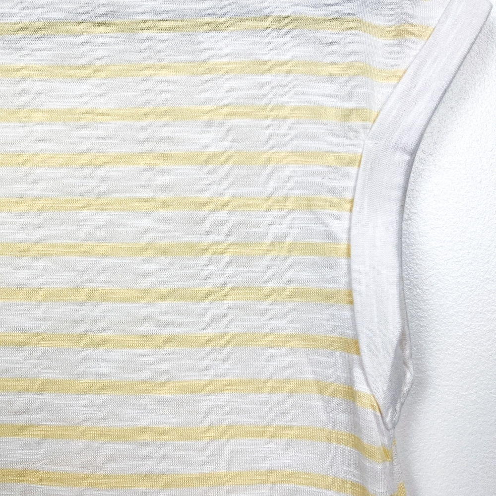 Ricki's Yellow & White Striped "Lemonade" Tee - Picture 5 of 8